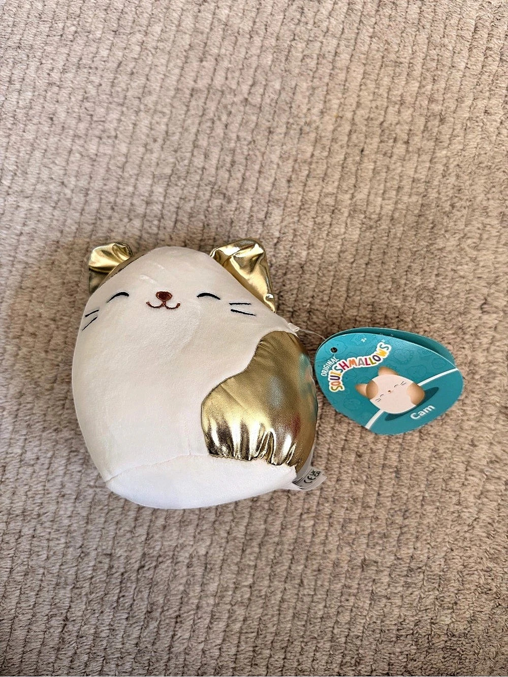 Squishmallows Cam the Cat (Gold Metallic Ulta Exclusive Edition) Cat Plush